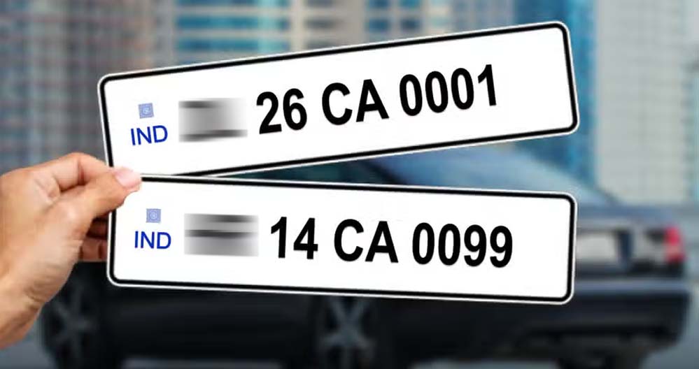 गाड़ी नंबर को लेकर लागू होगी नई व्यवस्था, लेकिन ‘लकी नंबर’ रहेगा वही