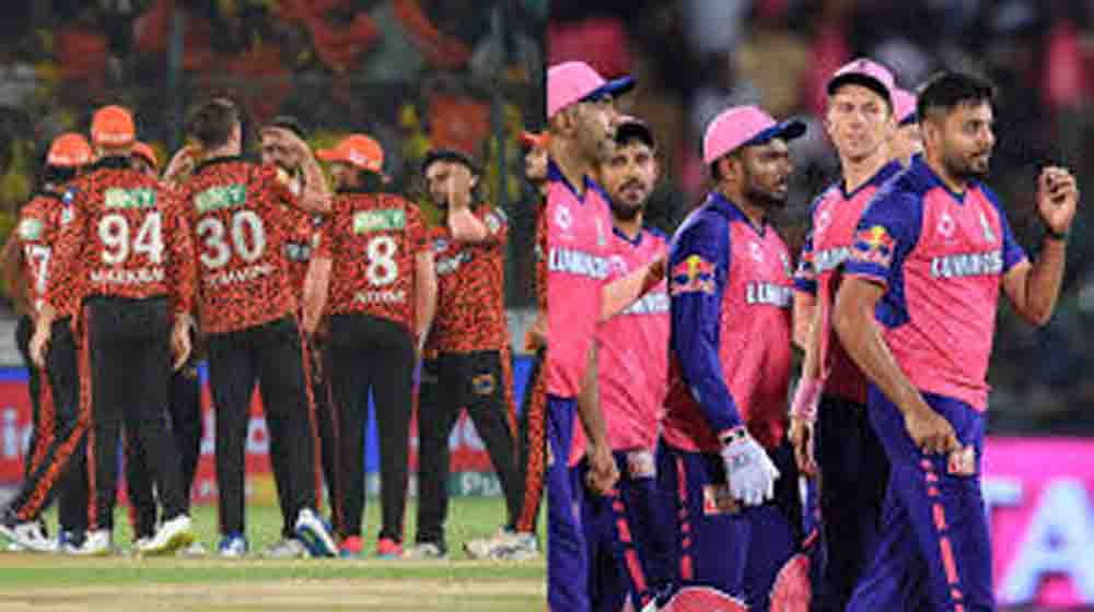 SRH vs RR मुकाबला आज, दोनों टीमों के बीच रोमांचक टक्कर तय