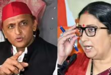 दम है तो गोरखपुर से चुनाव लड़कर दिखाएं’, स्मृति ईरानी ने अखिलेश पर किया पलटवार