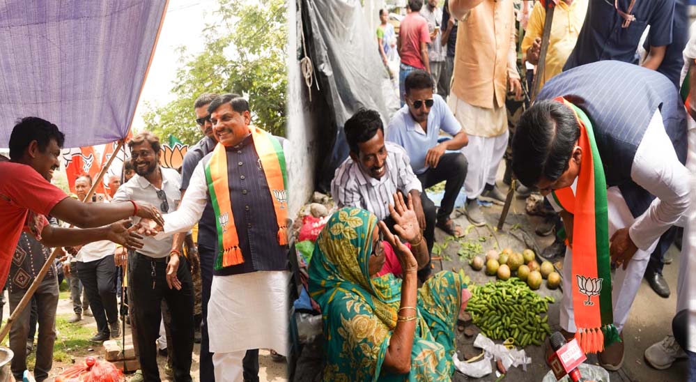 कोलकाता की गलियों में उतरे CM मोहन यादव, बोले – बंगाल अब बदलाव चाहता है, TMC पर बड़ा हमला