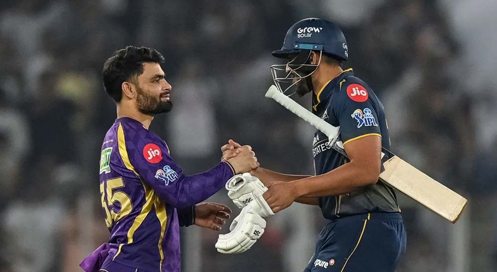 गिल की धमाकेदार पारी: 8 चौके, 4 छक्के, 86 रन से KKR को पटका