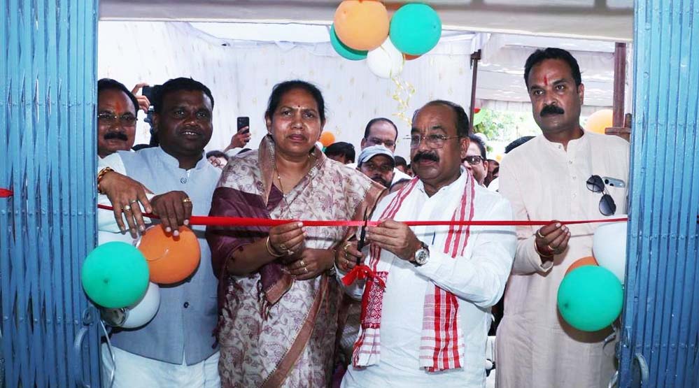 रायपुर : उप मुख्यमंत्री साव ने किया मावा मोदोल लाइब्रेरी चारामा का शुभारंभ