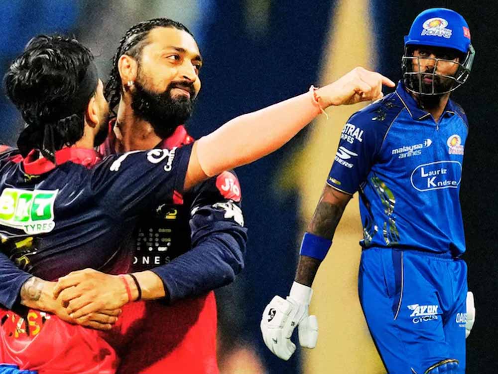 हार्दिक पंड्या और क्रुणाल पंड्या के बीच टकराव? मैच के बाद बढ़ीं अटकलें हार्दिक पंड्या और क्रुणाल पंड्या के बीच टकराव? मैच के बाद बढ़ीं अटकलें