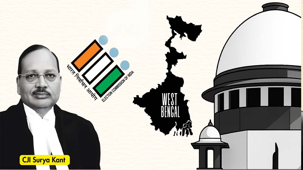 CJI सूर्यकांत का ‘हंटर’ बंगाल में, कलकत्ता HC से मांगी रिपोर्ट; क्या लाखों लोग नहीं दे पाएंगे वोट?