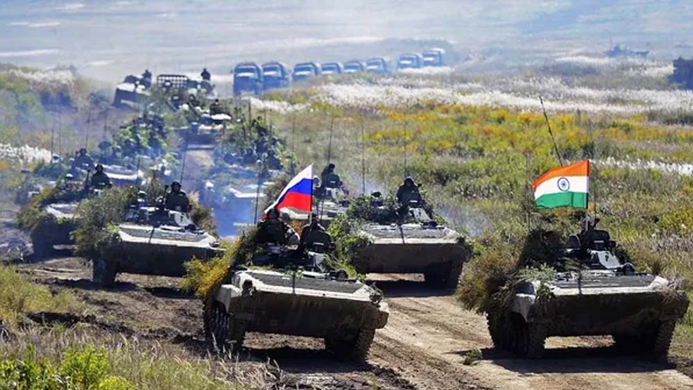 भारत और रूस के बीच समझौता, दोनों देशों की ज़मीन पर रहेंगे 3000 सैनिक, शामिल होंगे जेट और युद्धपोत