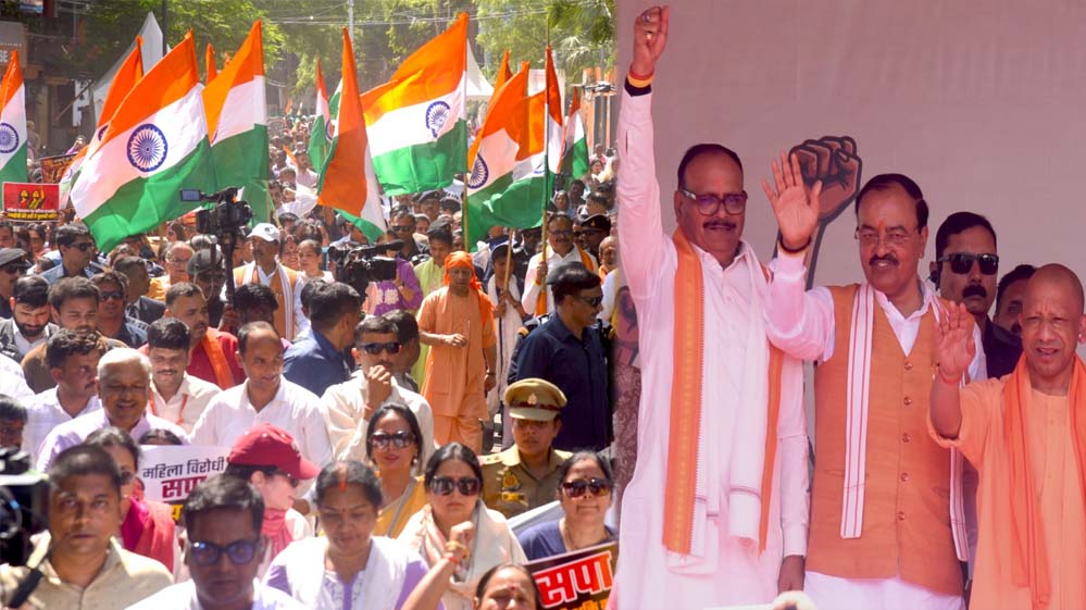 सड़क पर निकलकर सपा व कांग्रेस का बैंड बजा रही हैं उत्तर प्रदेश की आक्रोशित बहनें: बृजेश पाठक