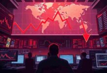 शेयर बाजार में भूचाल: होर्मुज तनाव, क्रूड की बढ़त और IT शेयरों में गिरावट, सेंसेक्स 755 अंक नीचे