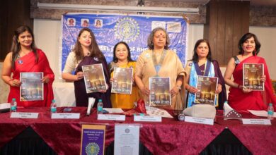 इनर व्हील क्लब ऑफ भोपाल हिल्स में हुआ डिस्ट्रिक्ट चेयरमैन (डीसी) का विजिट और फेलोशिप मीटिंग