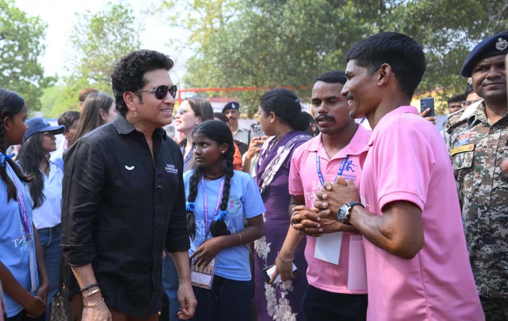 सचिन तेंदुलकर का बस्तर आगमन बदलते बस्तर की सशक्त पहचान : मुख्यमंत्री विष्णुदेव साय