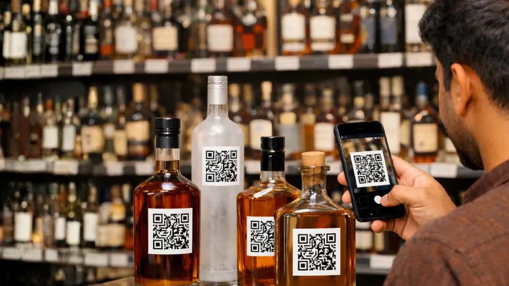 शराब सिंडिकेट की मनमानी पर लगाम, क्यूआर कोड का डिजिटल पहरा