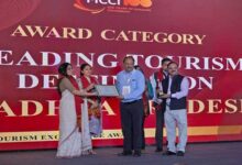 एमपी टूरिज्म को मिला लीडिंग टूरिज्म डेस्टीनेशन का प्रतिष्ठित सम्मान