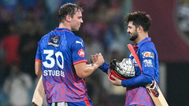 समीर रिजवी की शानदार प्रदर्शन से दिल्ली ने लखनऊ को लो-स्कोरिंग मुकाबले में हराया समीर रिजवी की शानदार प्रदर्शन से दिल्ली ने लखनऊ को लो-स्कोरिंग मुकाबले में हराया