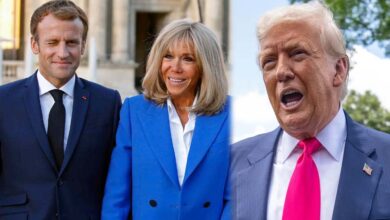 इमैनुएल मैक्रों संग बुरा बर्ताव करती हैं उनकी पत्नी, ट्रंप ने उड़ाया फ्रांसीसी राष्ट्रपति का मजाक