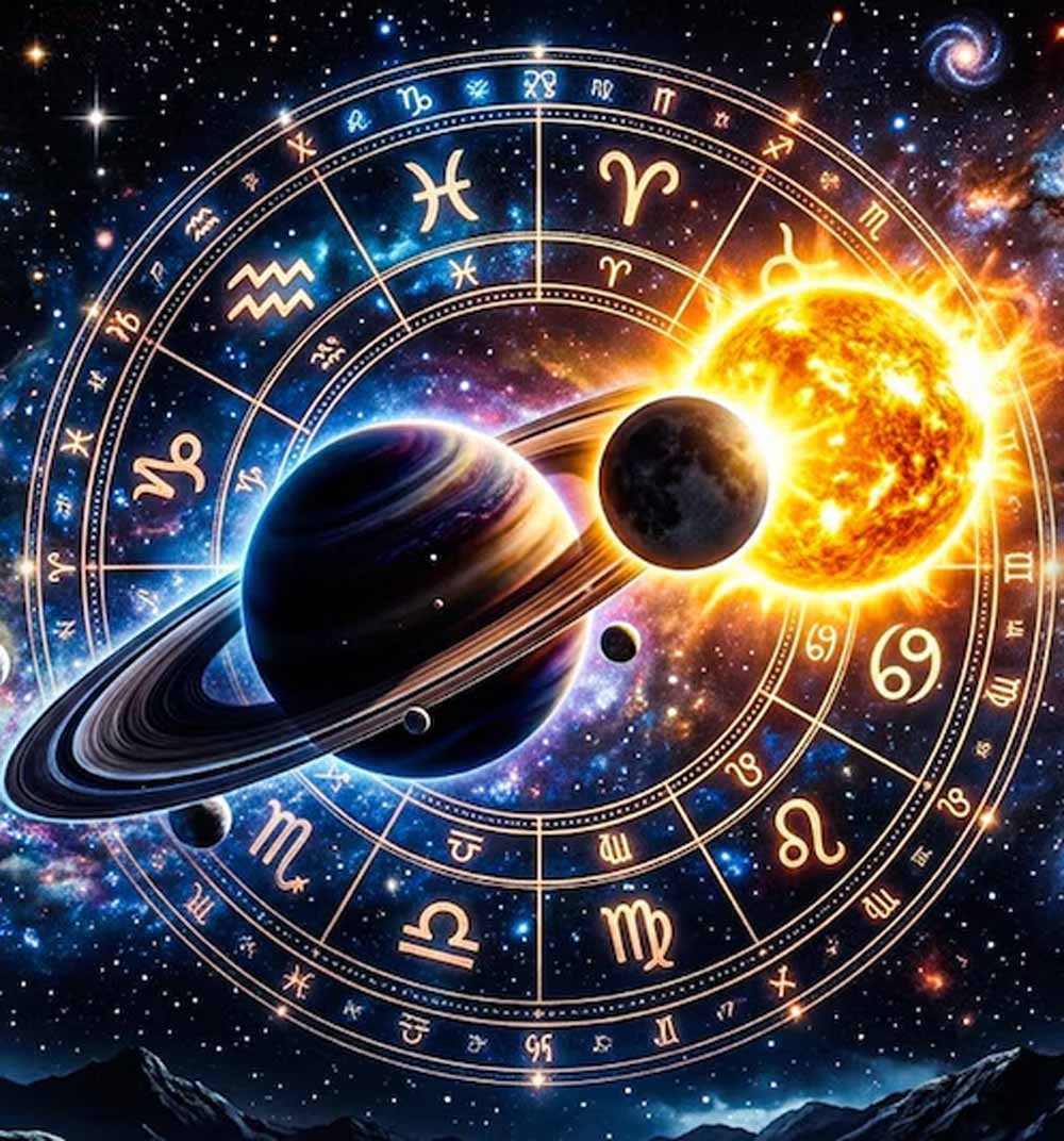आज का ज्योतिषीय प्रभाव: सूर्य-चंद्र युति और शनि गोचर से बदलेगा भाग्य