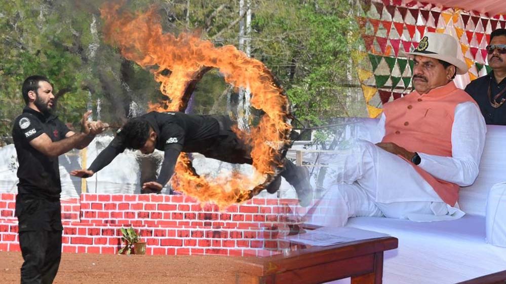 एनएसजी भारत का अभेद्य कवच, इनसे हैं हम हर हाल में सुरक्षित : मुख्यमंत्री डॉ. यादव एनएसजी भारत का अभेद्य कवच, इनसे हैं हम हर हाल में सुरक्षित : मुख्यमंत्री डॉ. यादव