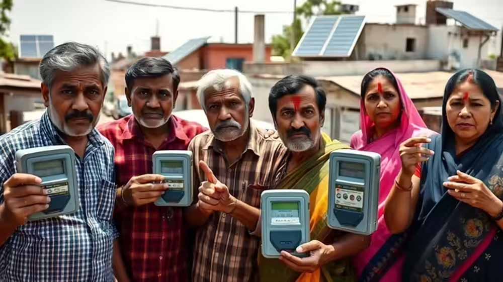 गाजियाबाद में स्मार्ट प्रीपेड मीटर से सोलर उपभोक्ताओं की बढ़ी परेशानी