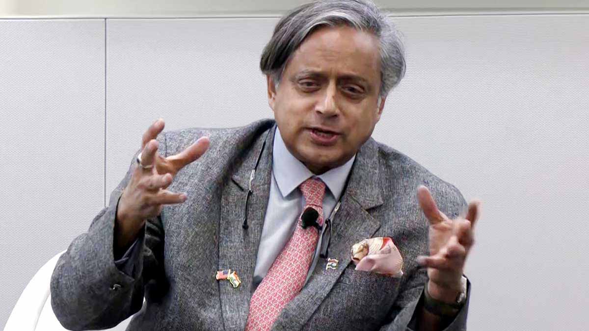 शशि थरूर बोले,पाकिस्तान की मध्यस्थता से भारत का कद प्रभावित नहीं होता