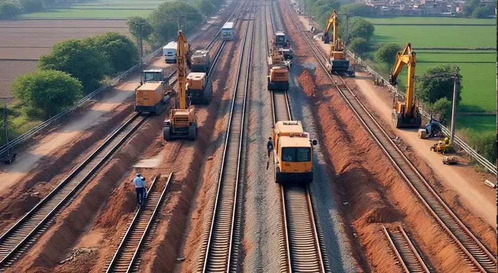 टनल में 800 मीटर का ट्रैक तैयार, जुलाई से शुरू होगी नई रेल लाइन, कनेक्ट होंगे कई गांव टनल में 800 मीटर का ट्रैक तैयार, जुलाई से शुरू होगी नई रेल लाइन, कनेक्ट होंगे कई गांव