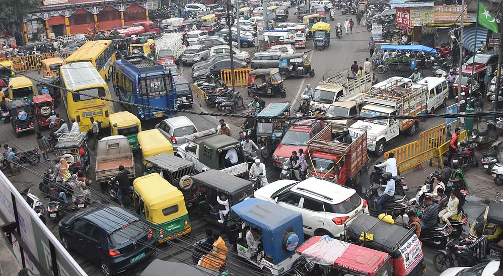 काली माता मंदिर से भोपाल टॉकीज तक सुधरेगी ट्रैफिक व्यवस्था, 6 जंक्शन होंगे री-डिजाइन