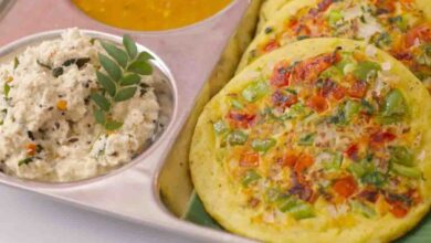 सिर्फ 15 मिनट में तैयार करें प्रोटीन से भरपूर मूंग दाल उत्तपम, साथ में बनाएं फ्रेश नारियल की चटपटी चटनी