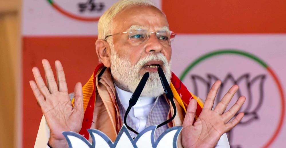 TMC के पाप का घड़ा भर चुका है, अब बंगाल में बनेगी डबल इंजन सरकार’, PM मोदी का ममता बनर्जी पर बड़ा हमला TMC के पाप का घड़ा भर चुका है, अब बंगाल में बनेगी डबल इंजन सरकार’, PM मोदी का ममता बनर्जी पर बड़ा हमला