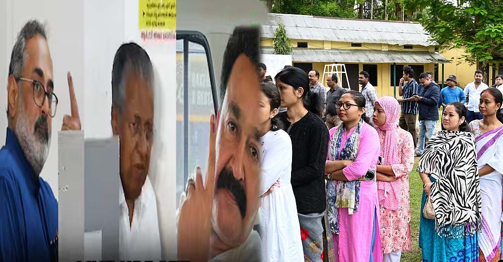 Assembly Election 2026: 9 बजे तक केरल में 16.23%, असम में 17.87% और पुडुचेरी में 17.41% मतदान