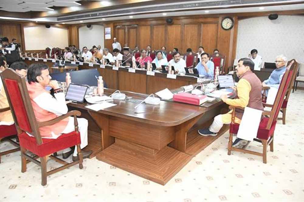 मंत्रि-परिषद की बैठक में विकास योजनाओं के लिये 26 हजार 800 करोड़ रूपये की स्वीकृति