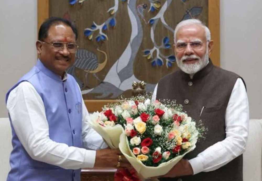 दिल्ली में अहम बैठक: CM साय PM और गृह मंत्री संग करेंगे चर्चा, बस्तर विकास का रखेंगे ब्लूप्रिंट दिल्ली में अहम बैठक: CM साय PM और गृह मंत्री संग करेंगे चर्चा, बस्तर विकास का रखेंगे ब्लूप्रिंट