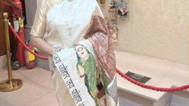 राज्यसभा में गूंजा ‘जय जोहार’: छत्तीसगढ़ महतारी और भोरमदेव मंदिर साड़ी में लक्ष्मी वर्मा ने ली शपथ