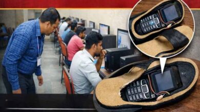 JEE Mains में ‘मुन्नाभाई’ पकड़ा गया: चप्पल में मोबाइल छिपाकर पहुंचा छात्र