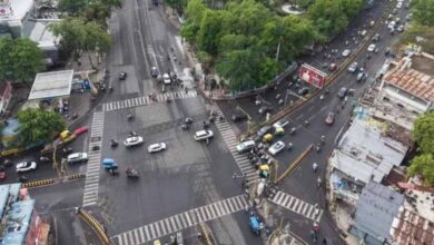 इंदौर ट्रैफिक पुलिस का ‘तीसरा नेत्र’, ड्रोन से चौराहों पर निगरानी, 2430 चालान