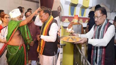 मुख्यमंत्री  विष्णु देव साय ने रायगढ़ के राजापारा स्थित भगवान जगन्नाथ मंदिर में की पूजा-अर्चना