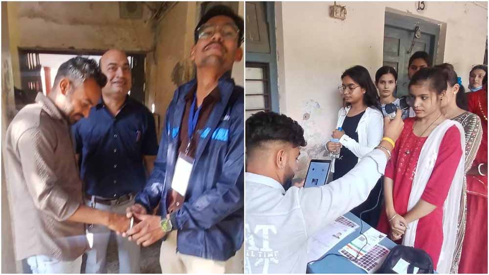 Madhya Pradesh Public Service Commission परीक्षा में सख्ती: सेंटर गेट पर उतरवाए टॉप्स, कलावा भी कटवाया