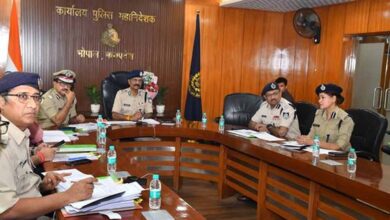 पुलिस महानिदेशक  कैलाश मकवाणा की अध्‍यक्षता में रेलवे सुरक्षा एवं सिंहस्थ-2028 की तैयारियों को लेकर पुलिस मुख्यालय में उच्चस्तरीय समन्‍वय समिति की बैठक आयोजित