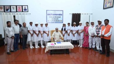 राज्यपाल से रेडक्रॉस प्रतिनिधियों ने की सौहार्दपूर्ण भेंट