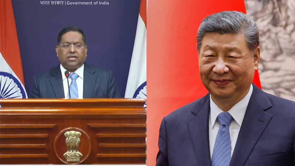 चीन के ‘मनगढ़ंत नाम’ पर भारत का सख्त रुख, भारतीय विदेश मंत्रालय का करारा जवाब