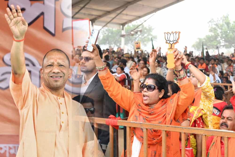 योगी आदित्यनाथ बोले – भाजपा सरकार आएगी तो बंगाल की सड़कों पर झाड़ू लगाएंगे गुंडे, माफिया व मौलाना