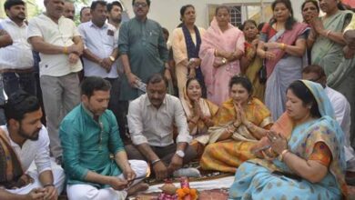 राज्यमंत्री गौर ने 90 लाख की लागत के विभिन्न विकास कार्यों का किया भूमि पूजन