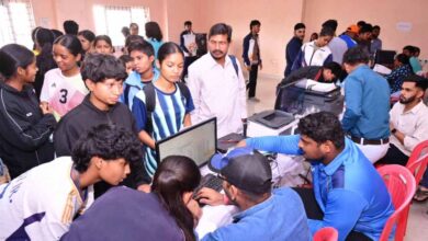 राज्य स्तरीय आवासीय खेल अकादमी में चयन के लिए ट्रायल शुरू, 204 खिलाड़ियों ने लिया हिस्सा