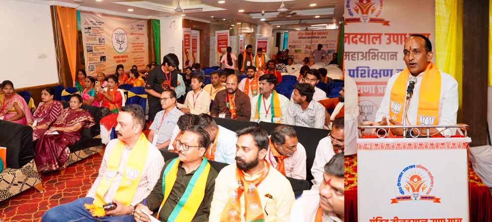 भाजपा सिर्फ पार्टी नहीं, राष्ट्रवादी विचारधारा का प्रतीक: किशन सूर्यवंशी