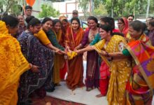 राज्यमंत्री कृष्णा गौर ने किया 4 लेन सीसी सड़क निर्माणकार्य का भूमि-पूजन