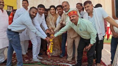 राज्यमंत्री गौर ने किया 6.20 करोड़ की लागत के सड़क निर्माण कार्य का भूमि-पूजन