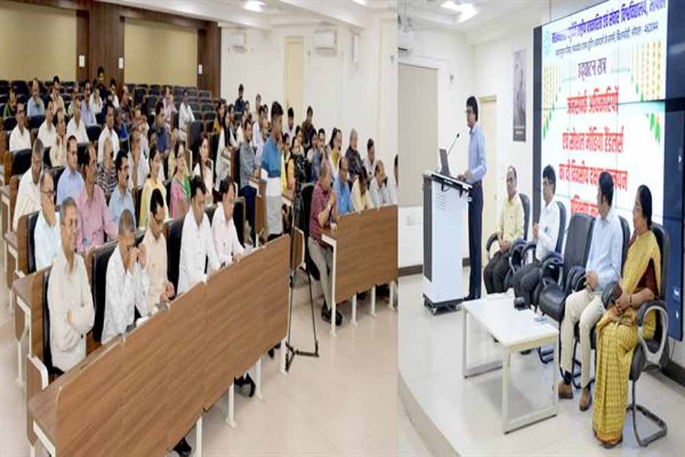 सकारात्मक वातावरण बना सकते हैं अच्छे आइडियाज : कुलगुरू तिवारी