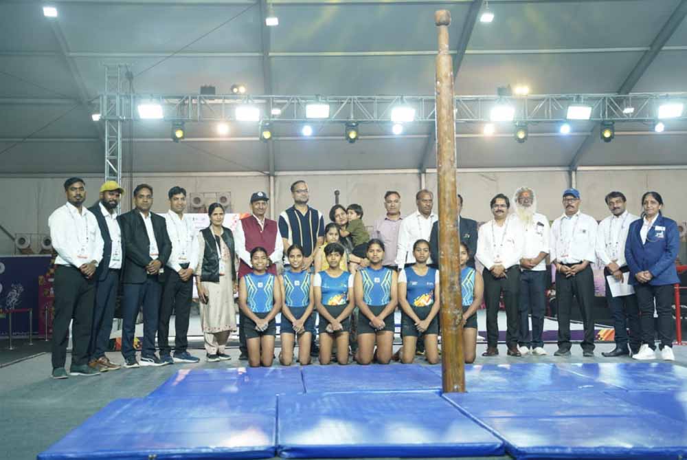 खेलो इंडिया ट्राइबल गेम्स 2026 : मल्लखंभ प्रतियोगिता का शानदार समापन