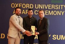 रायपुर के डॉ. उत्कर्ष त्रिवेदी को ब्रिटिश पार्लियामेंट में अंतरराष्ट्रीय सम्मान, ऑक्सफोर्ड में स्किन डिजीज पर दिया व्याख्यान