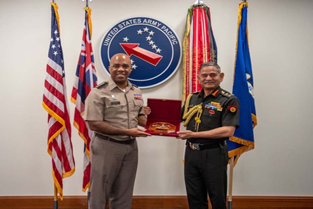 सेना प्रमुख का हवाई दौरा: भारत-अमेरिका रक्षा साझेदारी और हिंद-प्रशांत में स्थिरता पर फोकस