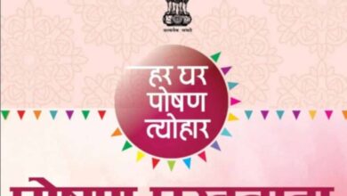 पोषण पखवाड़ा अंतर्गत स्कूलों में विभिन्न गतिविधियों का आयोजन