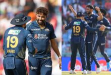 लखनऊ की मजबूत पारी के बाद 165 रन का लक्ष्य, प्रसिद्ध कृष्णा की तूफानी गेंदबाज़ी ने बदला मैच का रुख