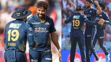 लखनऊ की मजबूत पारी के बाद 165 रन का लक्ष्य, प्रसिद्ध कृष्णा की तूफानी गेंदबाज़ी ने बदला मैच का रुख