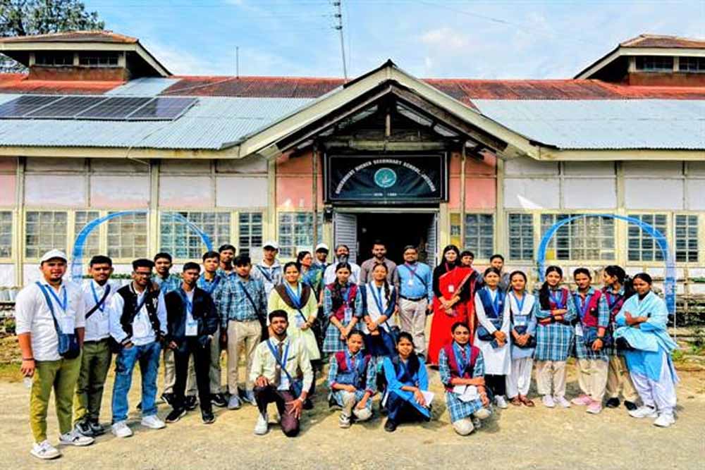 प्रदेश के विद्यार्थियों ने देखी उत्तर-पूर्व भारत की समृद्ध सांस्कृतिक विरासत एवं जीवन शैली